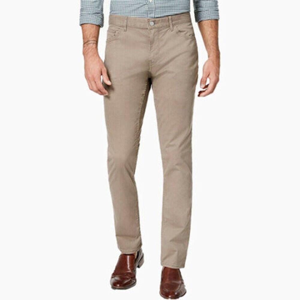 Michael Kors Parker Slim Fit Brown Cotton  Size 32/30 Pants